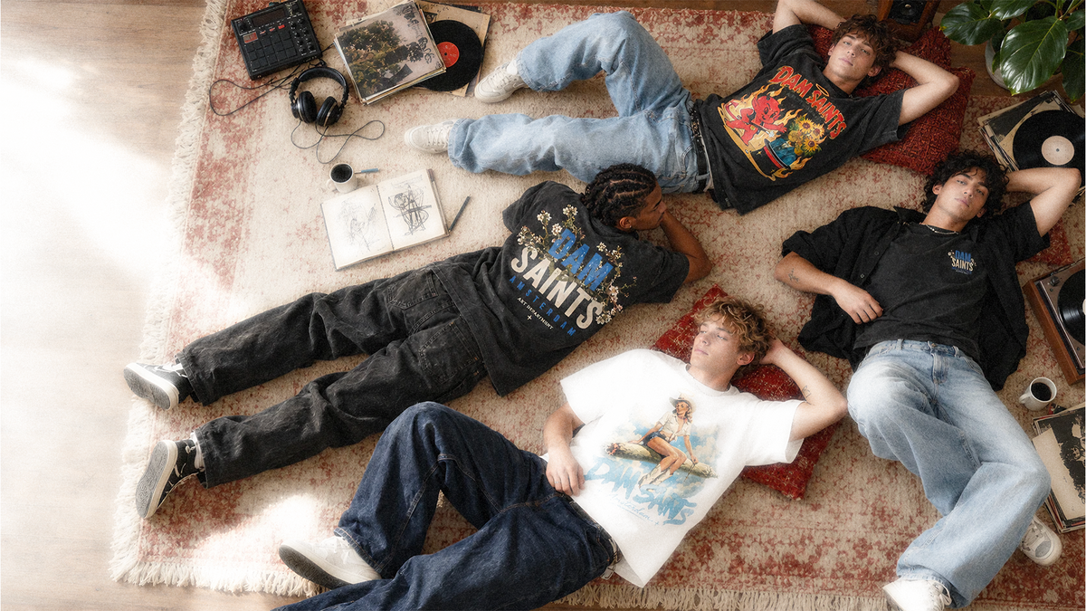 DAM SAINTS streetwear campaign
